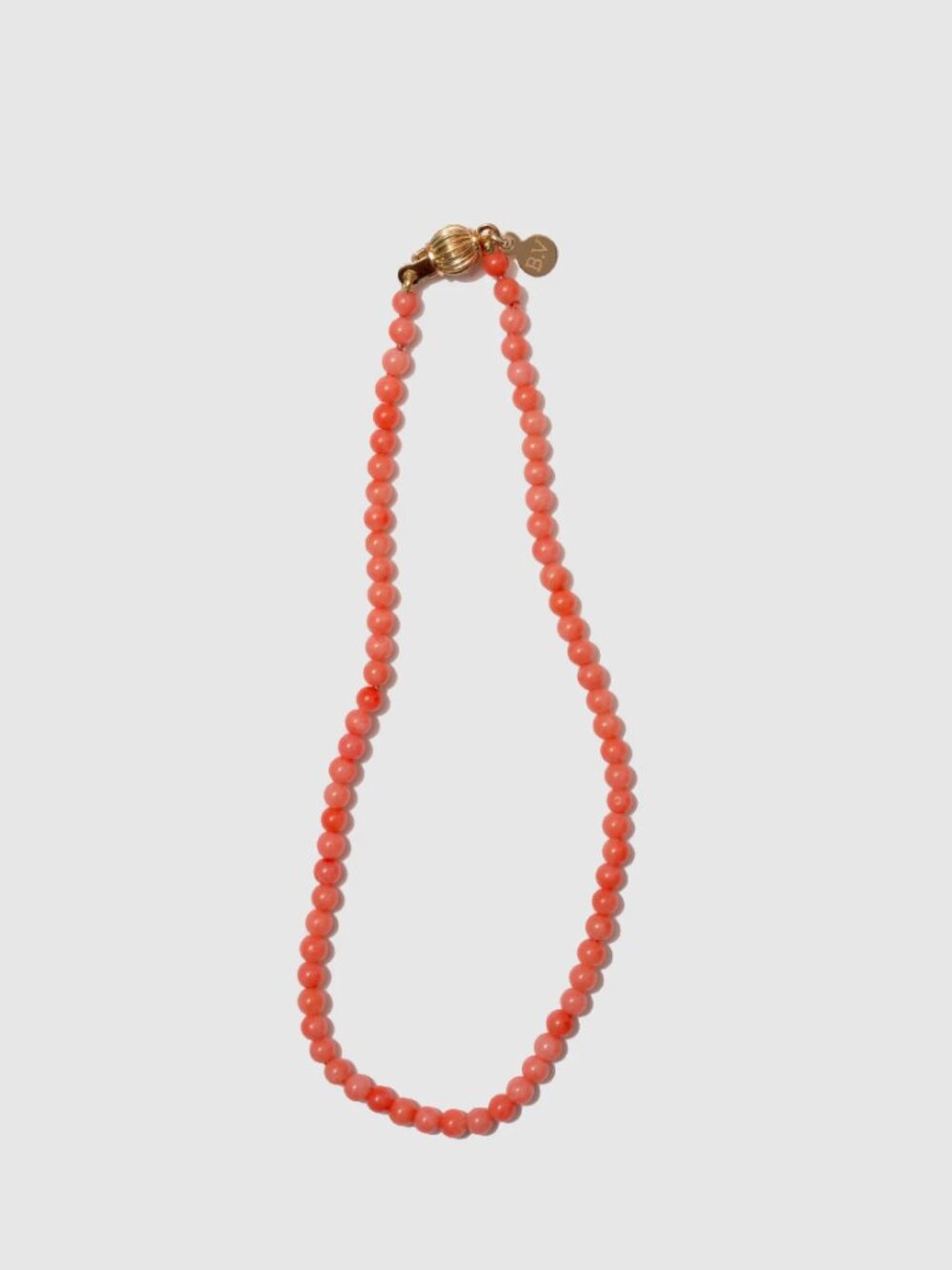 NIB Beatrice Valenzuela Pink Bamboo Coral Bracelet